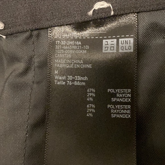 Uniqlo Smart Ankle Pant Size 30-33 Medium - Picture 7 of 8